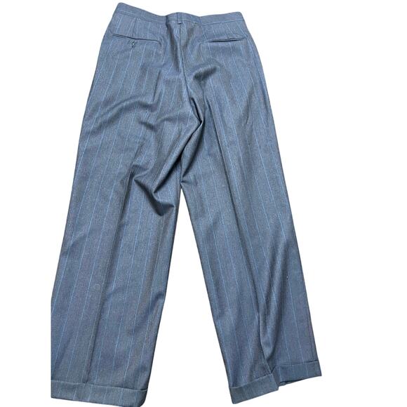 Yves Saint Laurent Men’s Pinstripe Wool Suit 41R 30x30 Made in France Dillard - Picture 6 of 15